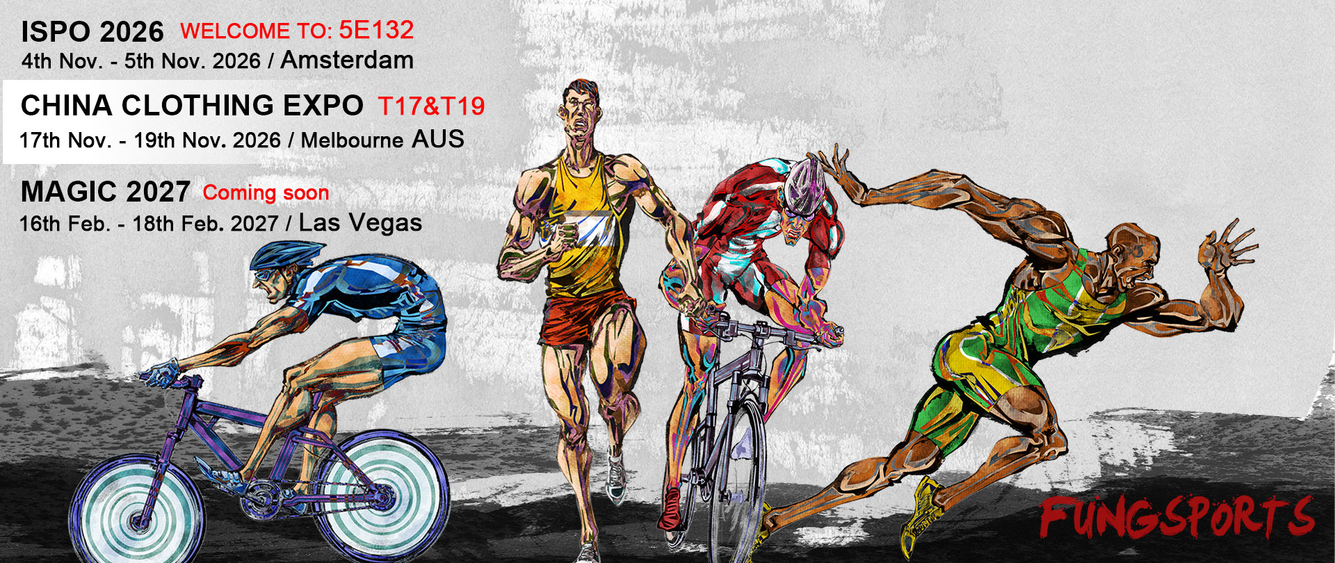 ISPO 2026+墨尔本+MAGIC 2027  自己加的墨尔本摊位号