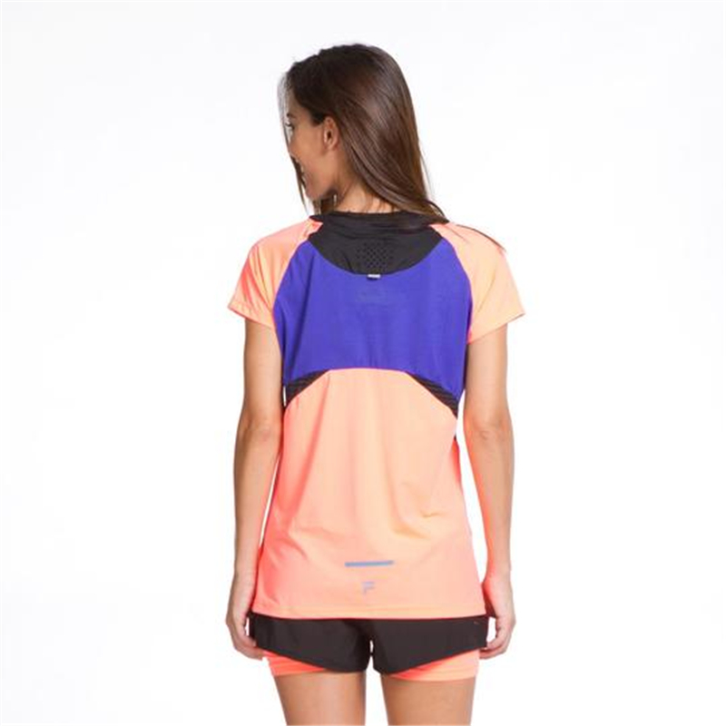 Ladies Running Shirt Training Wear Fitness T-shirt 04