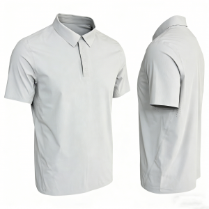 Men’s Performance Tech Polo: Fully Seamless Heat-Sealed Design