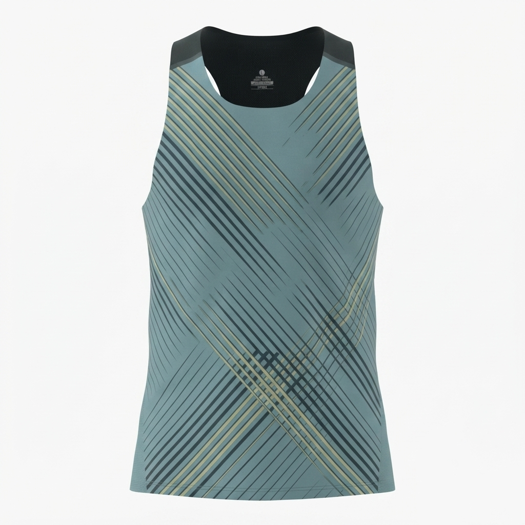 Men’s Seamless Bonded Running Singlet Featured Image