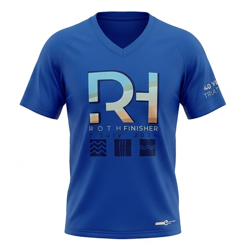Men's Sublimated Marathon Running Shirt