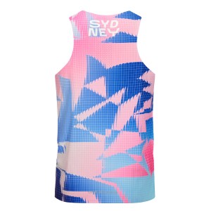 Running Sleeveless Top Full Sublimation Marathon Singlet