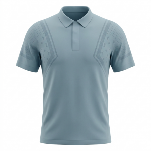 Seamless Bonded Men’s Polo Shirt: Stitch-Free, Quick-Dry & Antibacterial